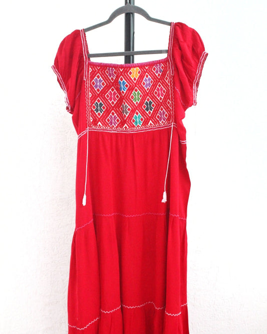 Vestido Gloria Rojo Colores Ch M L