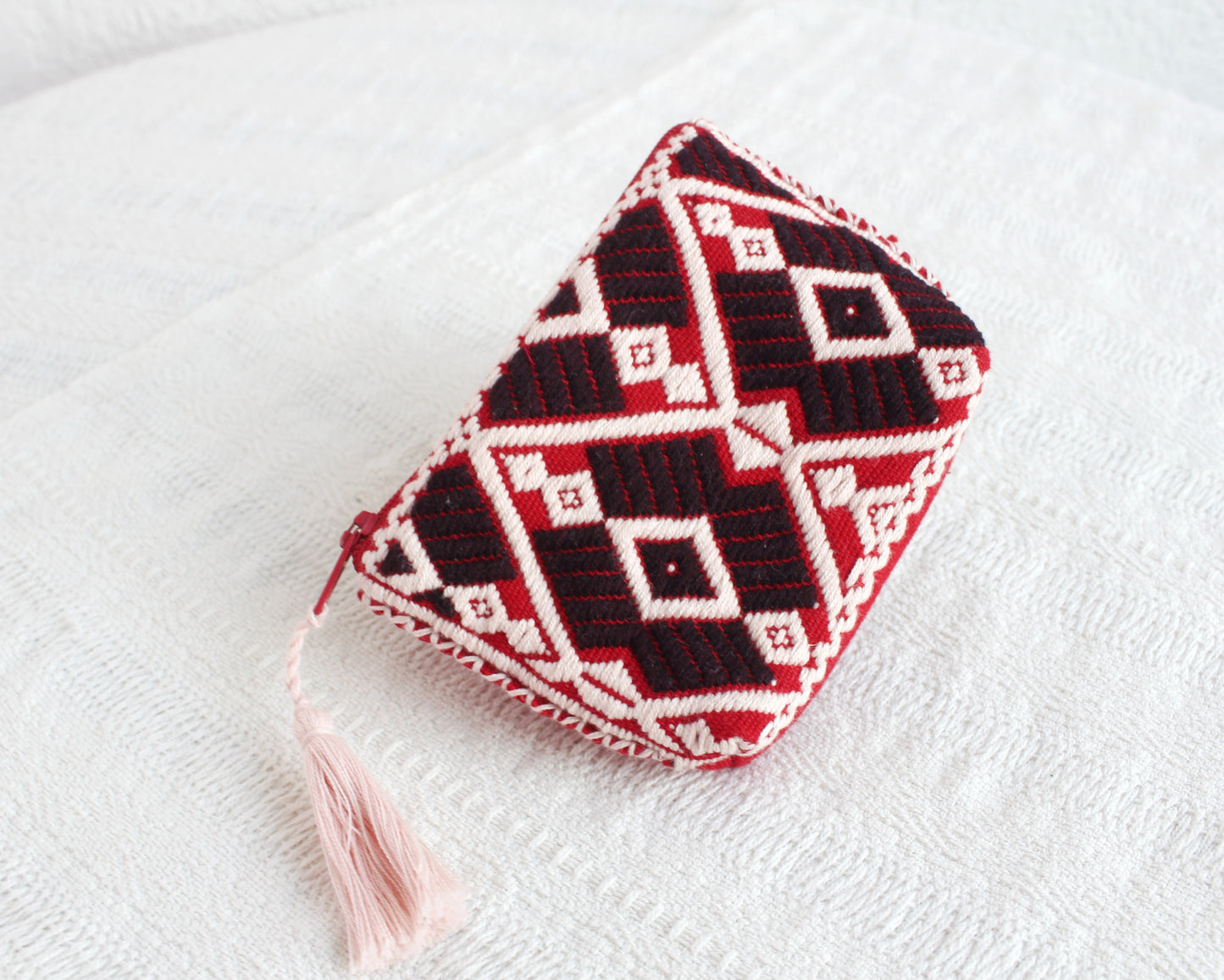 Monedero Estrellas Azul Marino Rojo Blanco
