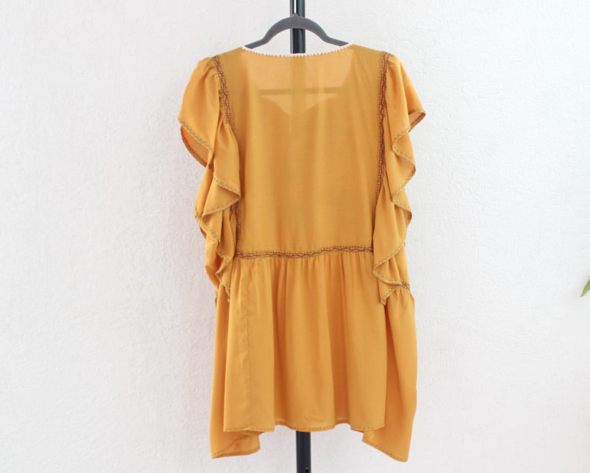 Blusa Celia Amarillo XL  XXL