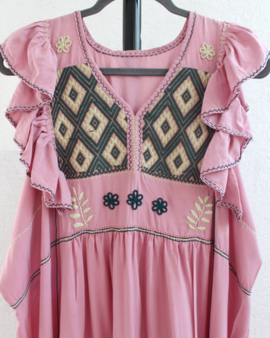 Vestido Antonia Rosa Verde