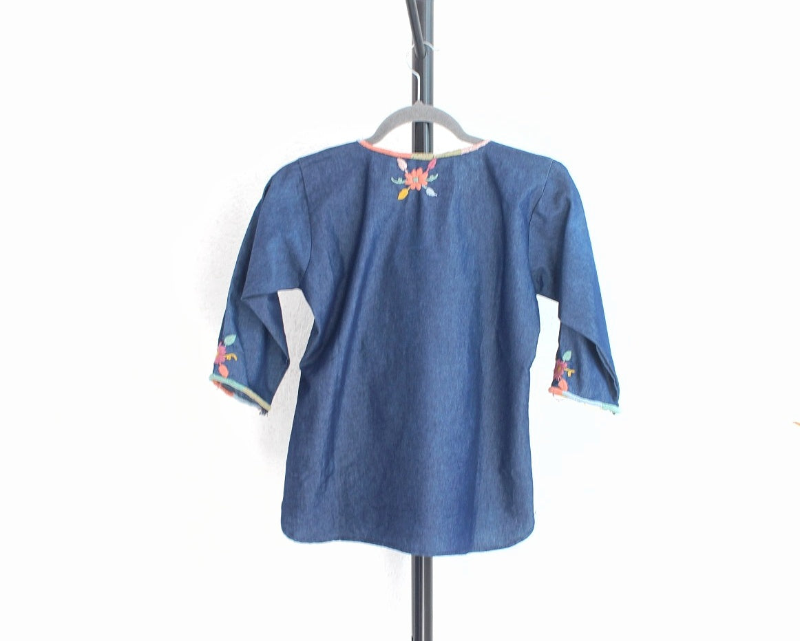 Blusa Imelda Mezclilla Animalitos Ch