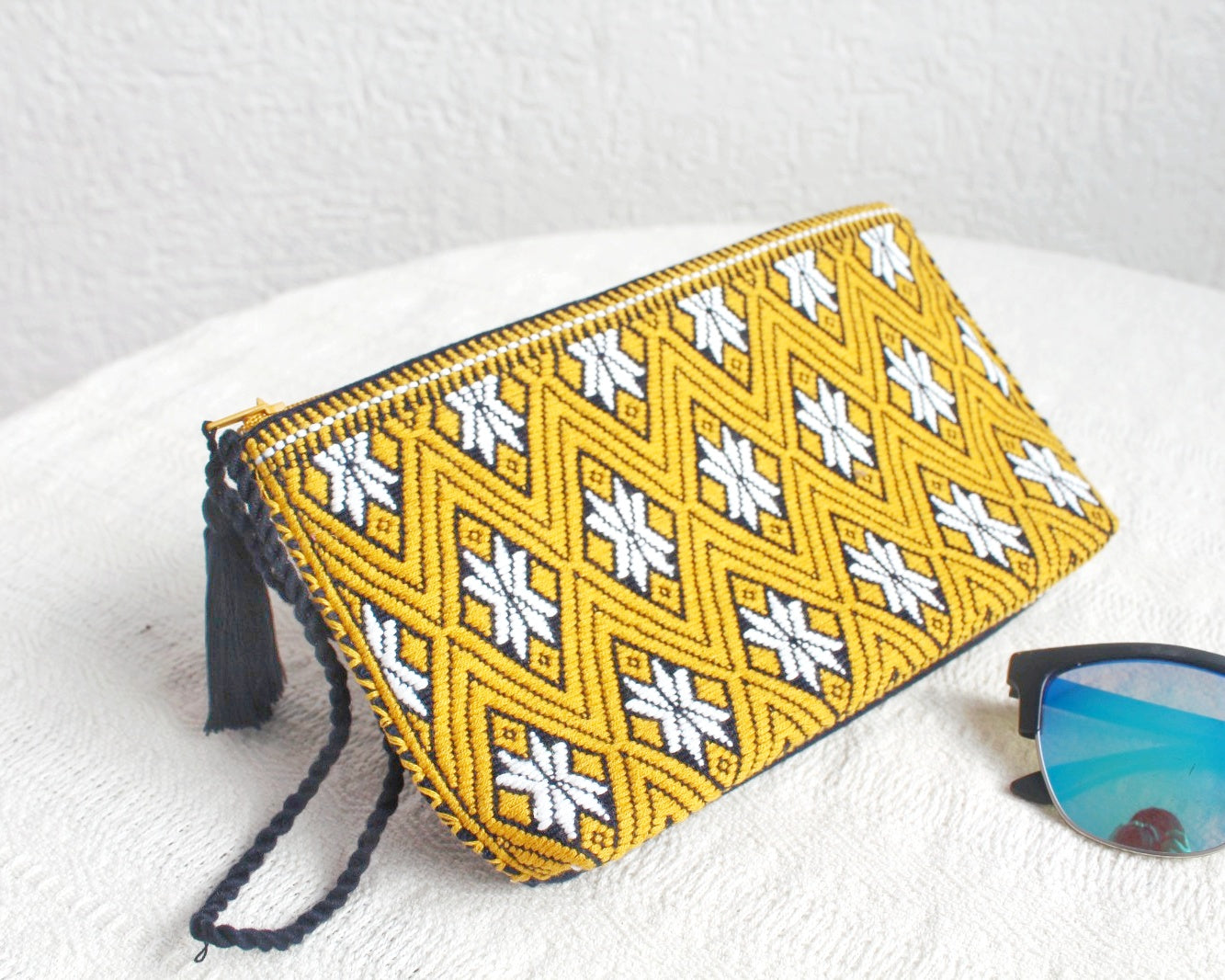 Neceser Estrellas Amarillo Blanco