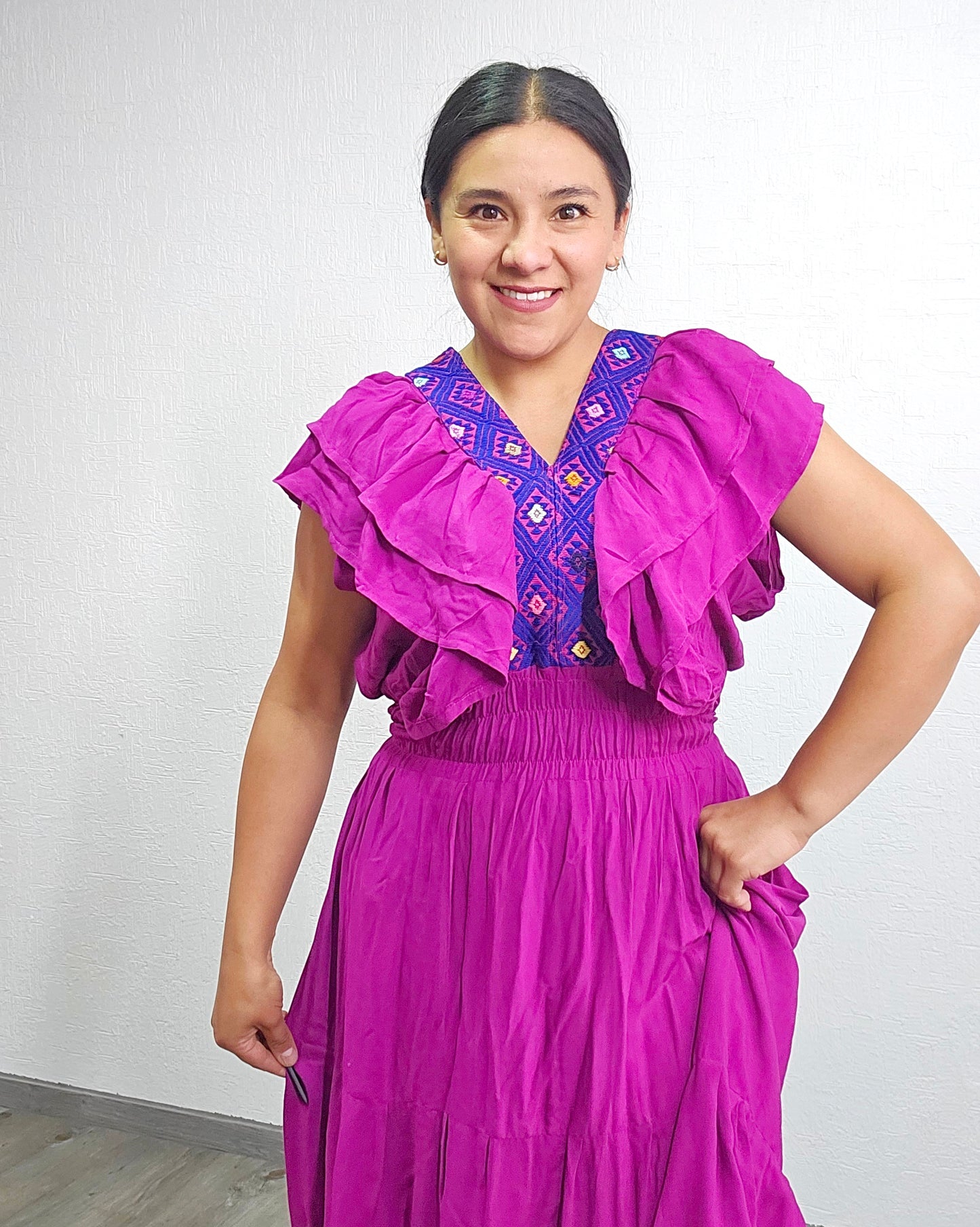 Vestido Citlalli Bugambilia