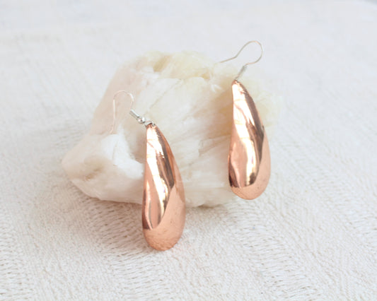 Aretes Cobre Gotas