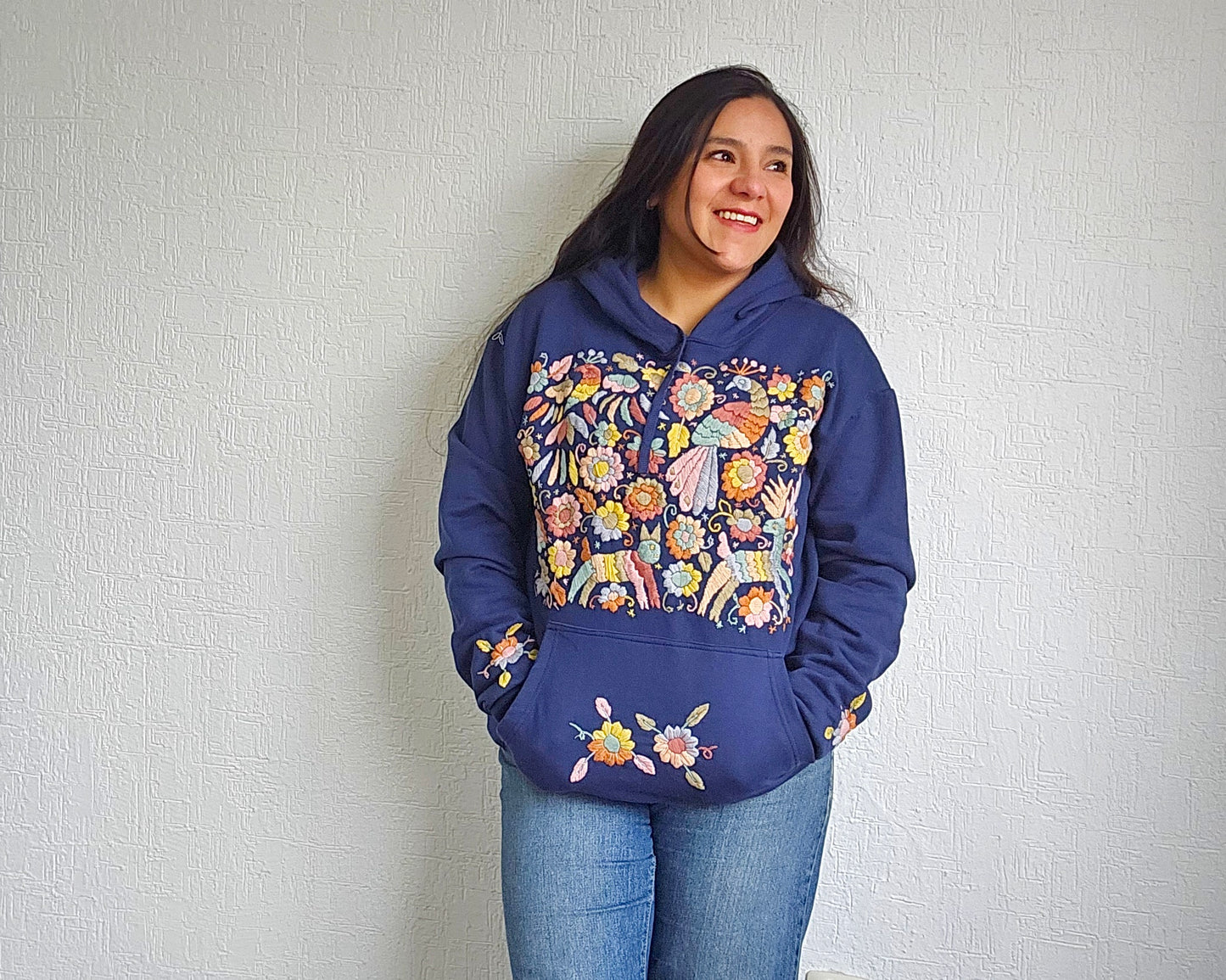 Sudadera L Tenago Azul Marino