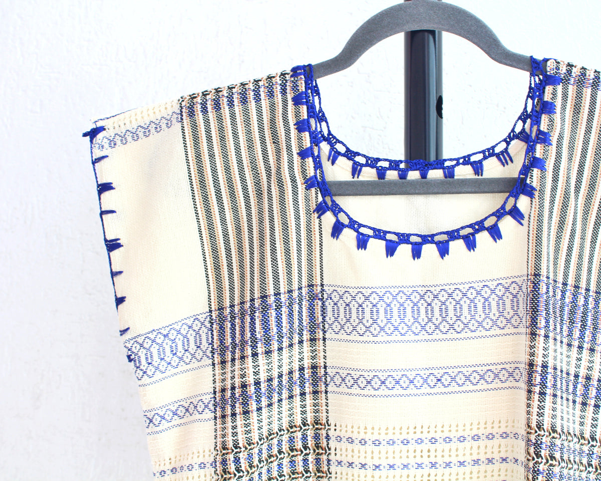 Crop Top Carmen Azul