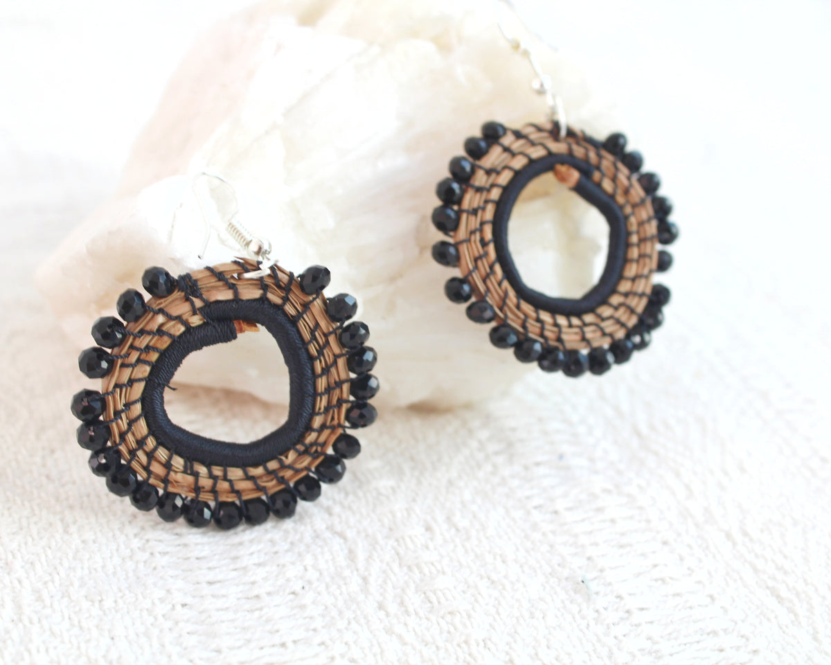 Aretes Ocoxal Negro