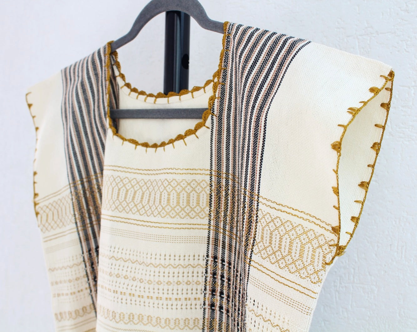 Blusa Carmen Natural Amarillo Mostaza M - G
