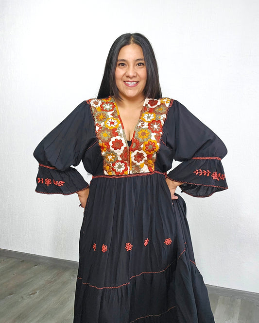 Vestido Blanca Negro Colores 2XL