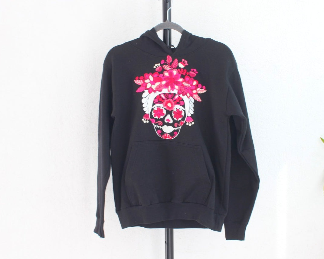 Sudadera M Catrina Negro Rosa