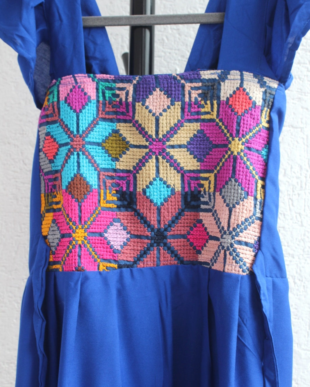 Vestido Anita Corto Azul Rey