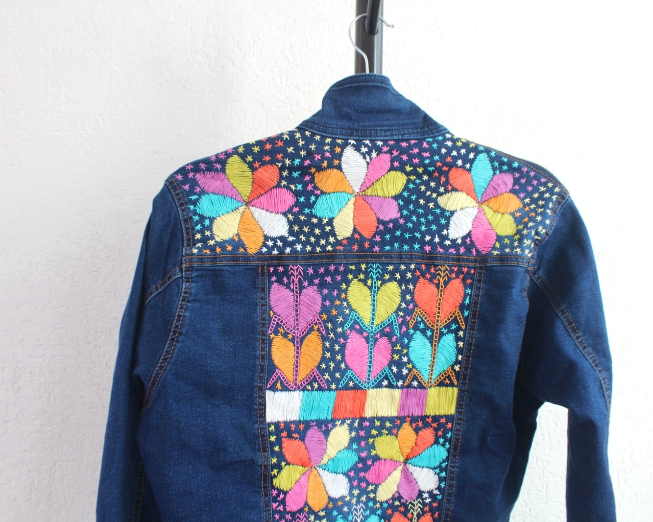 Chamarra Mezclilla XL Milpa Colores pastel