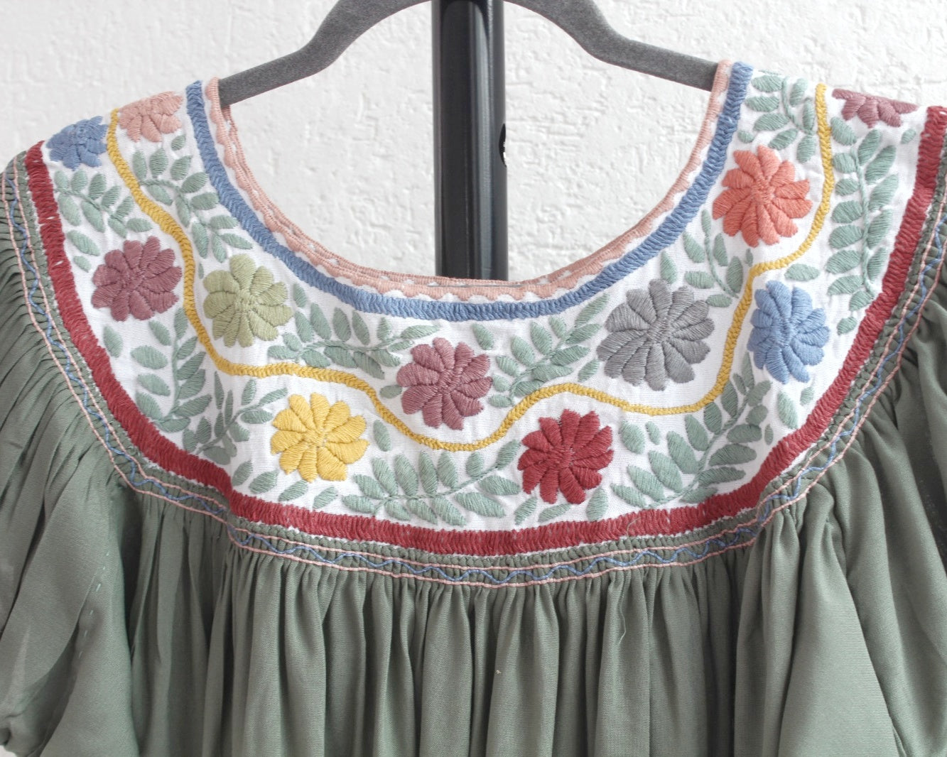 Blusa Aguacatenango Menta Colores