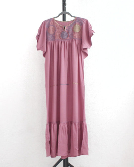 Vestido Rococo Rosa  L , XL , 2XL