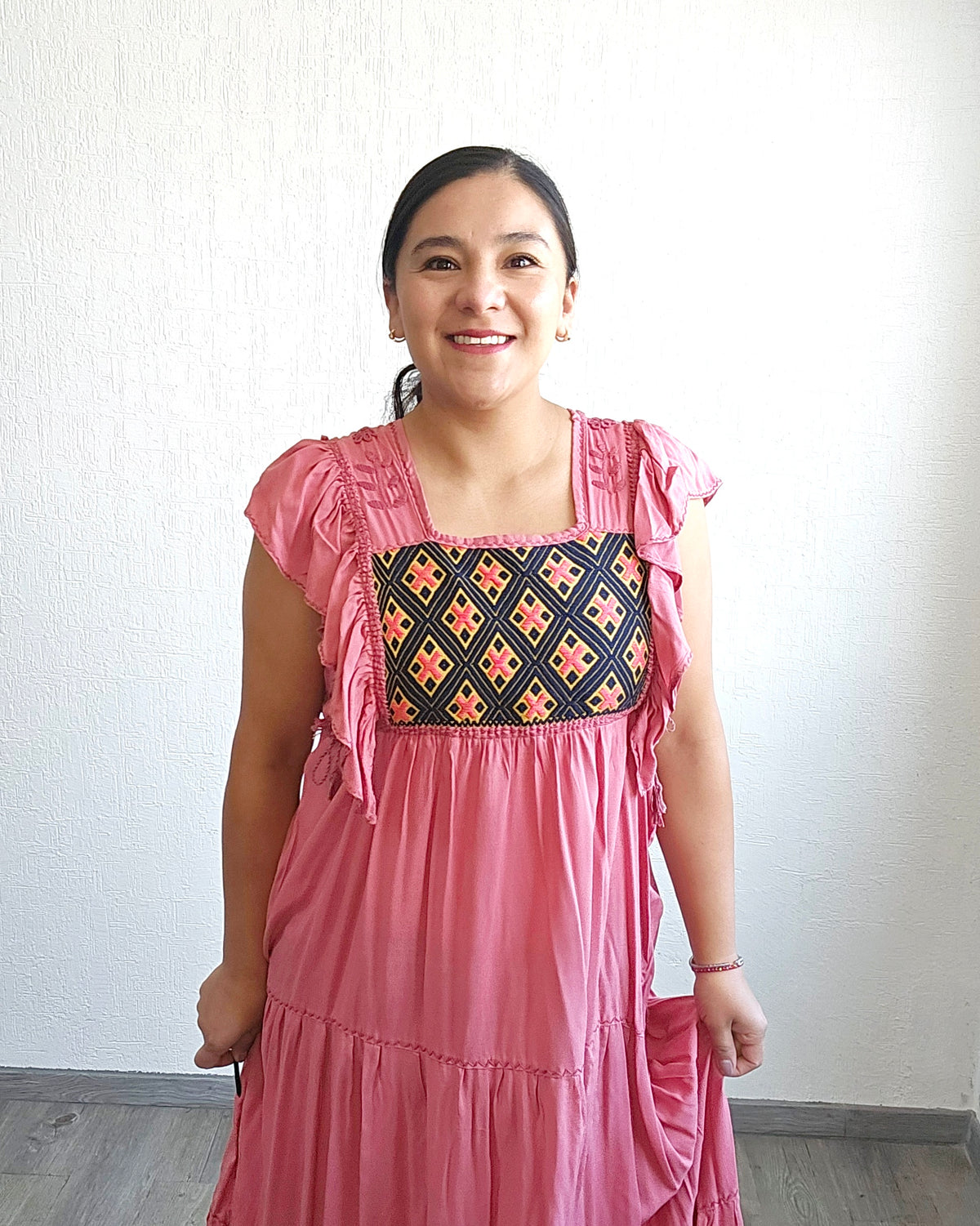 Vestido Josefina Coral Unitalla