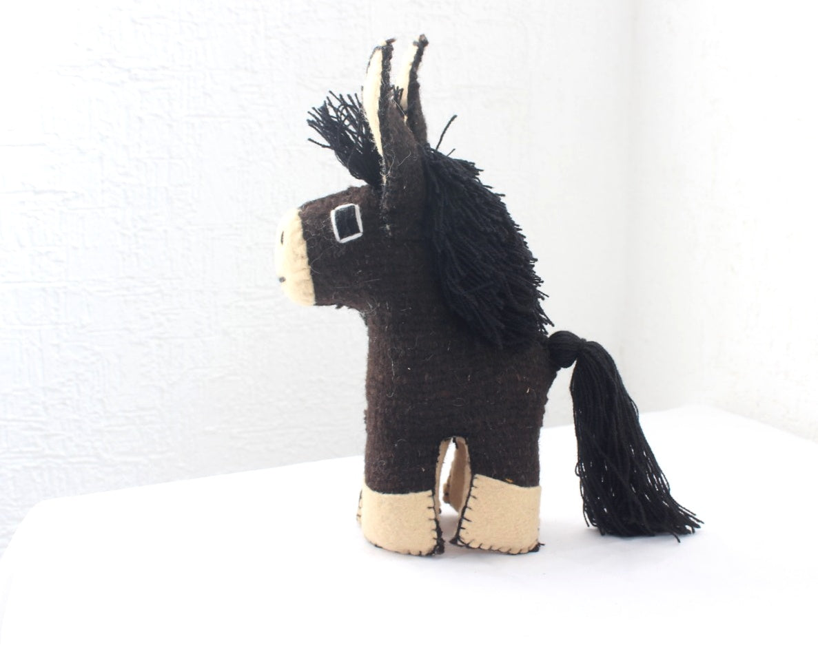 Peluche Burrito Lana Negro