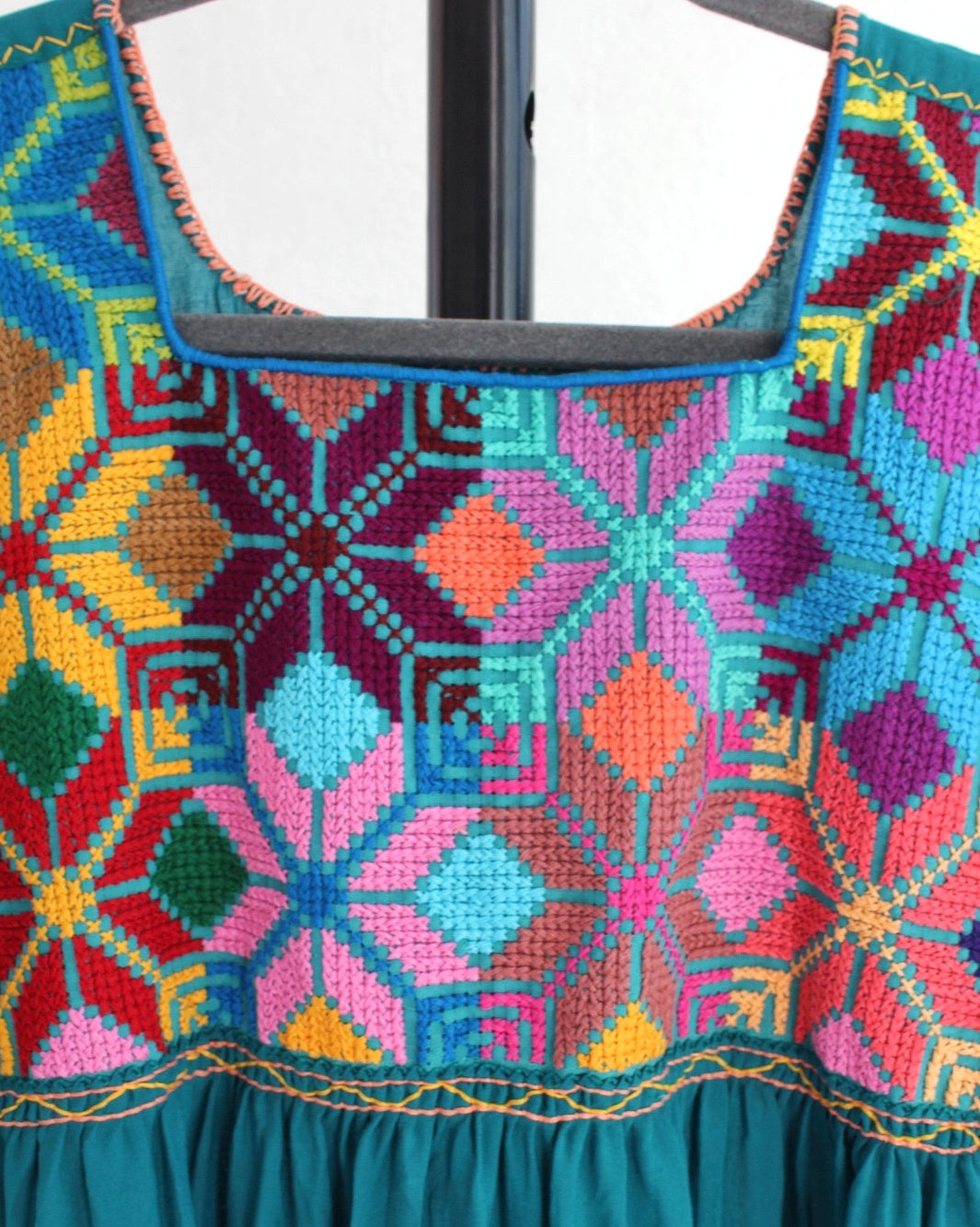 Vestido Maria Holanes Turquesa Colores Unitalla