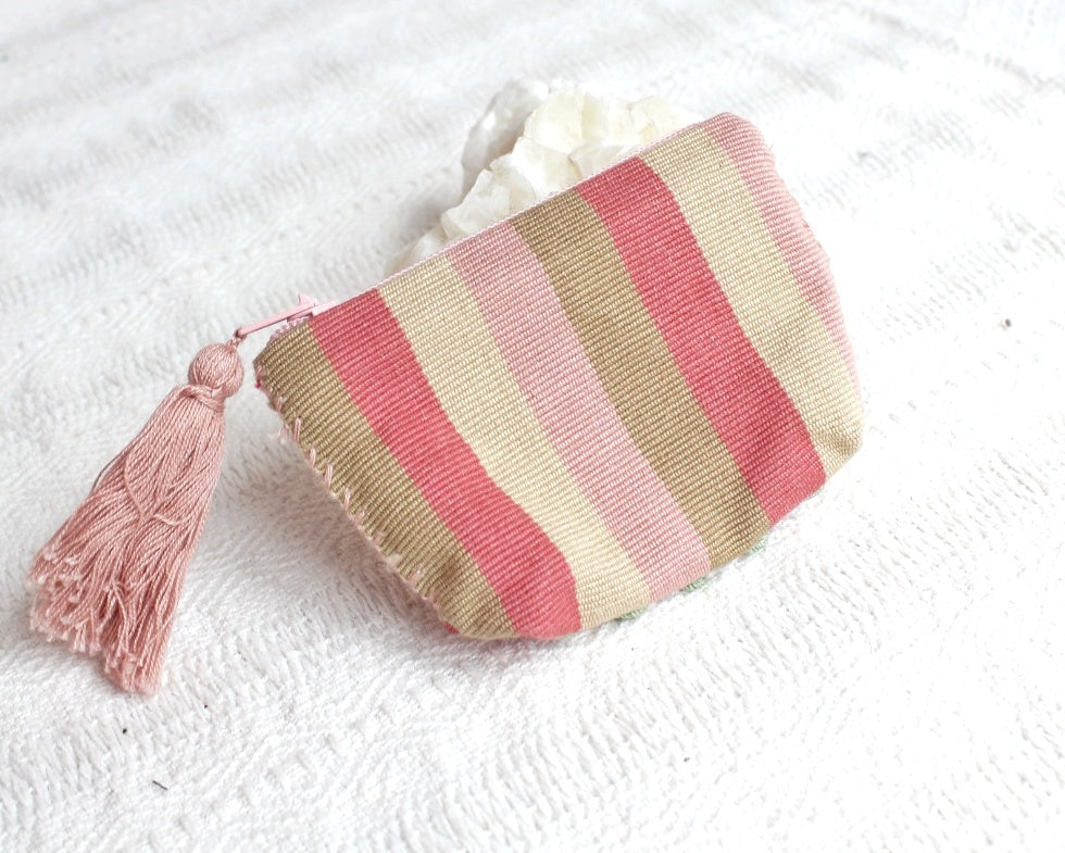 Mini Monedero Nuditos Rosa Coral Beige