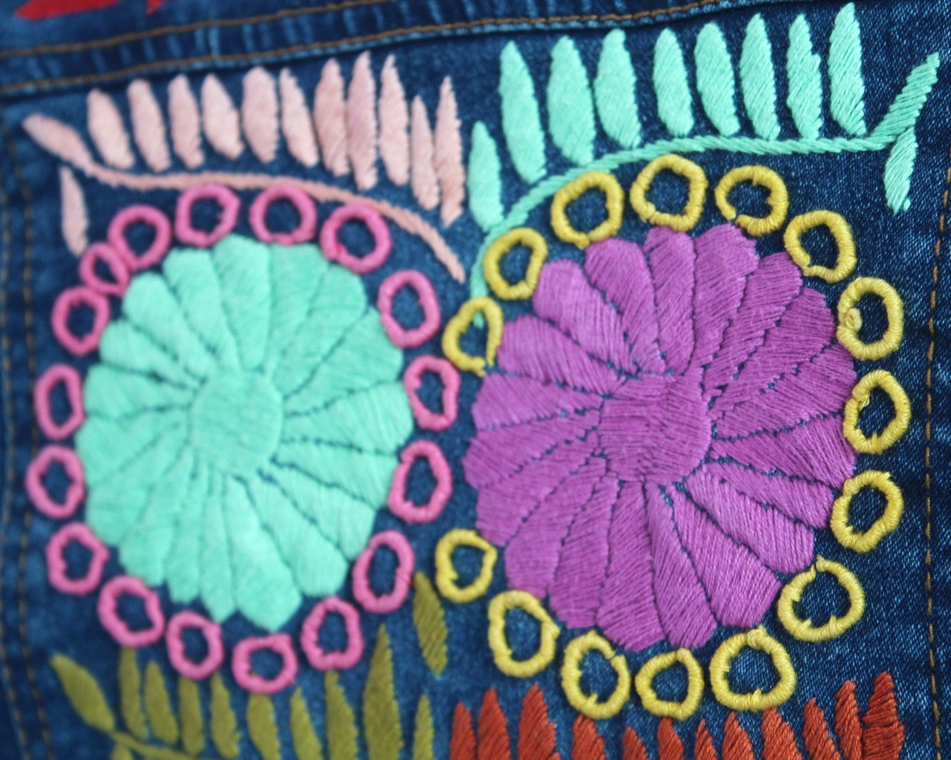 Chamarra Mezclilla Ch Rococo Colores