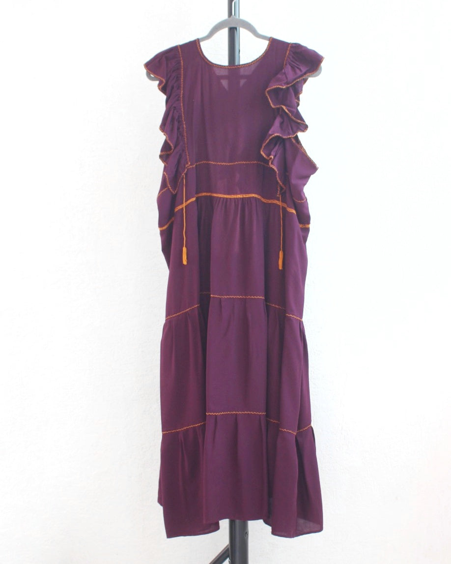 Vestido Antonia Vino Amarillo 2XL