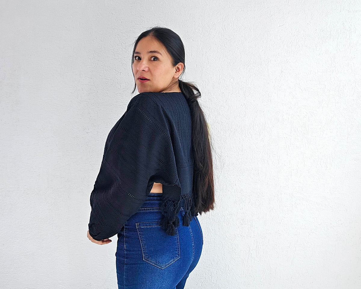 Manguitas Eliza Negro