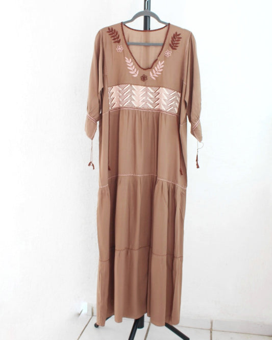Vestido Abigail Capuchino Unitlla