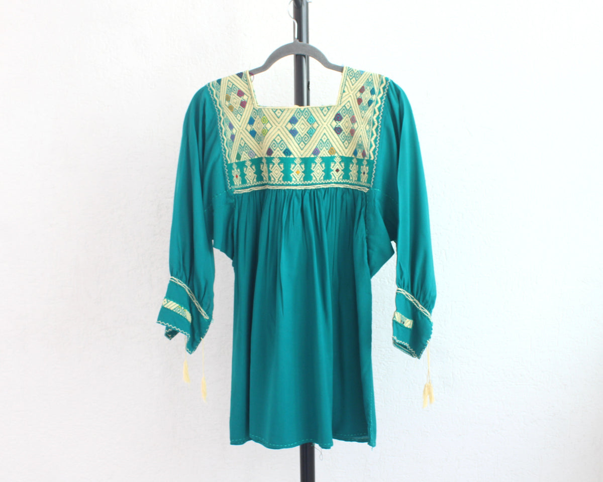Blusa Elena Turquesa Unitalla