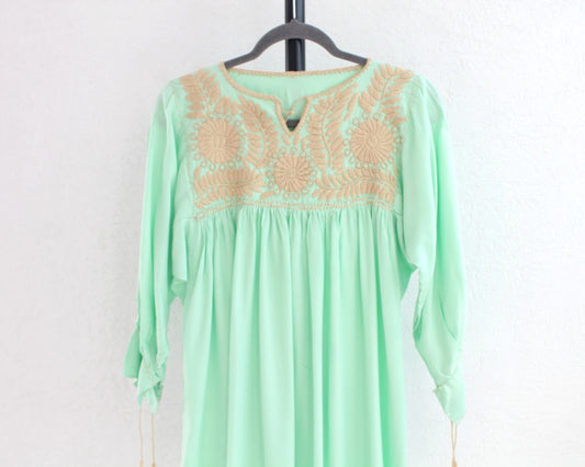 Blusa Mary Aqua Beige