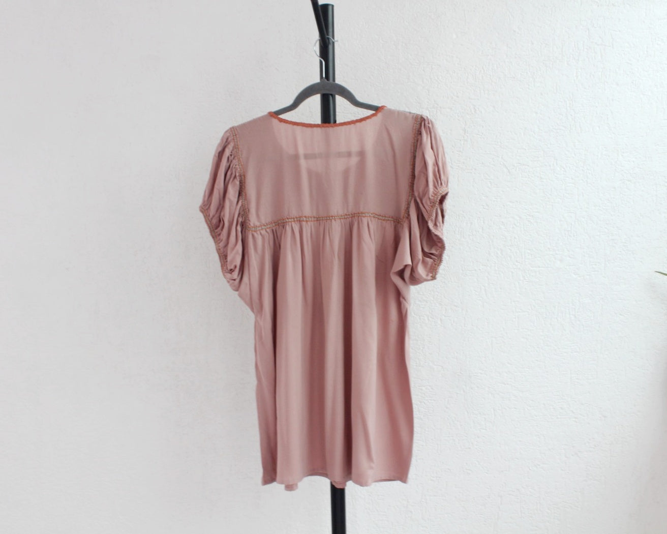 Blusa Leonor Rosa Claro Unitalla