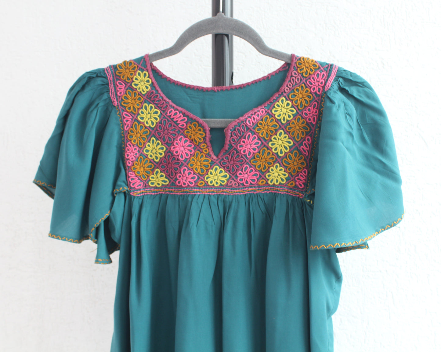 Blusa Luisa Verde Colores Ch