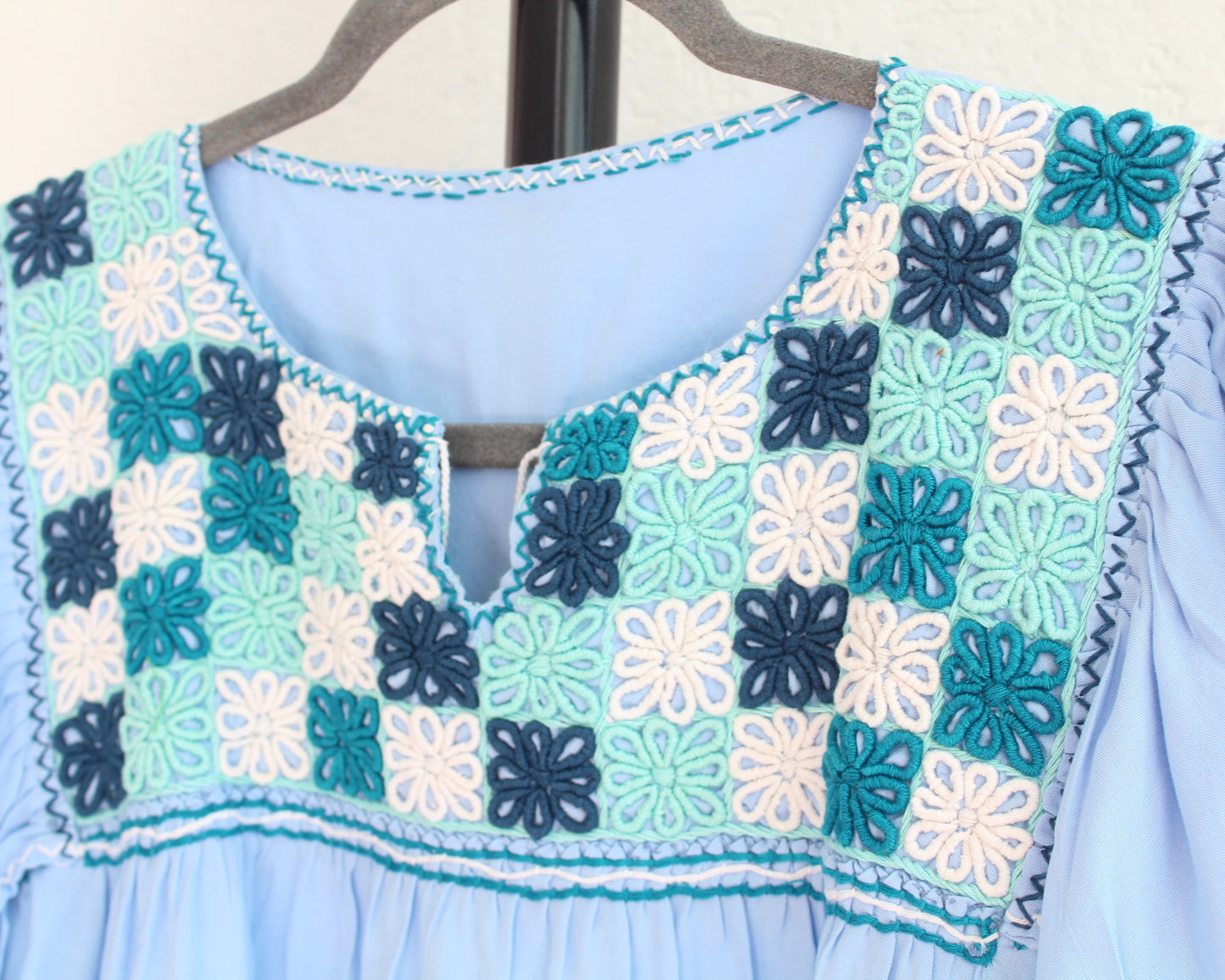 Blusa Luisa Azul Claro Ch M