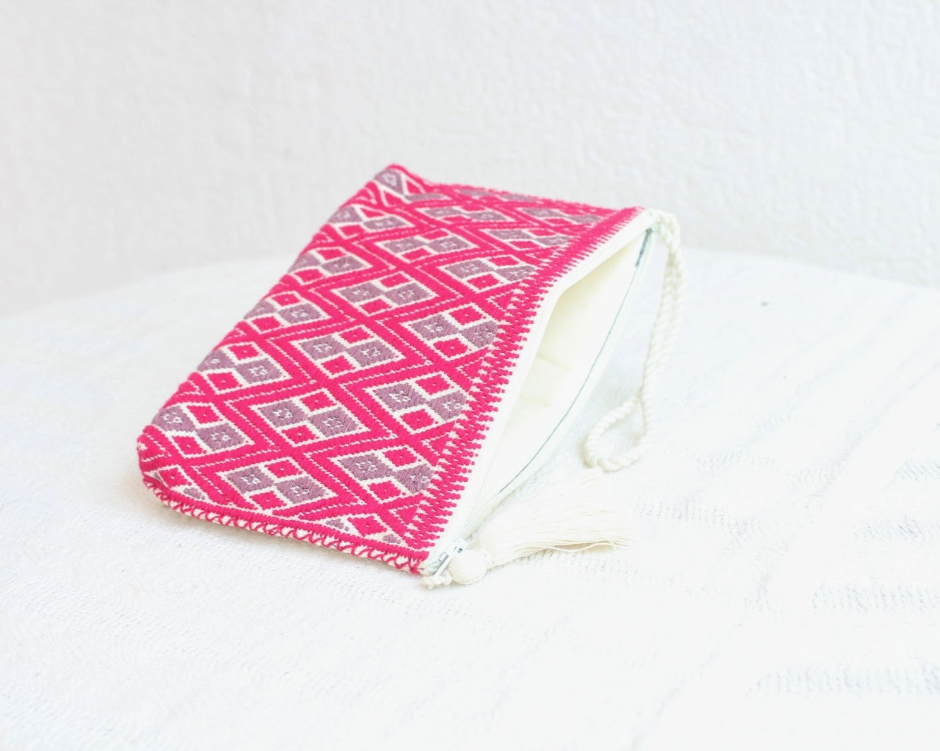 Neceser Rombos Rosa