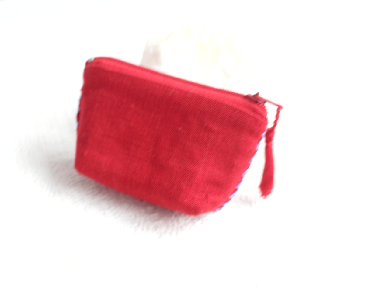 Mini Monedero Quetzalcóatl Rojo Amarillo