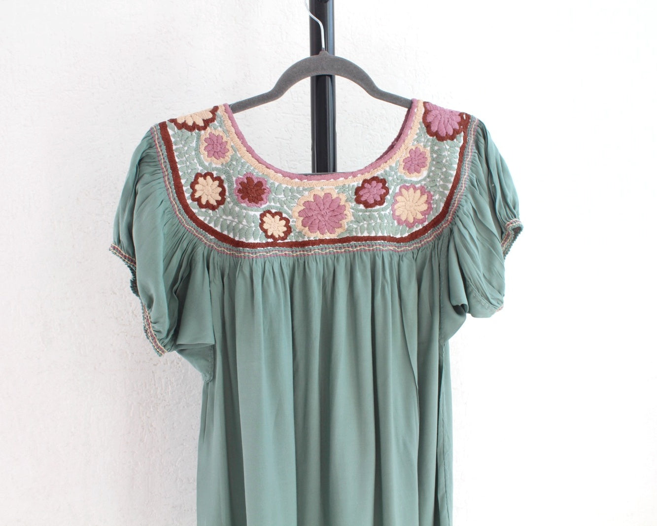 Blusa Aguacatenango Menta Rosa