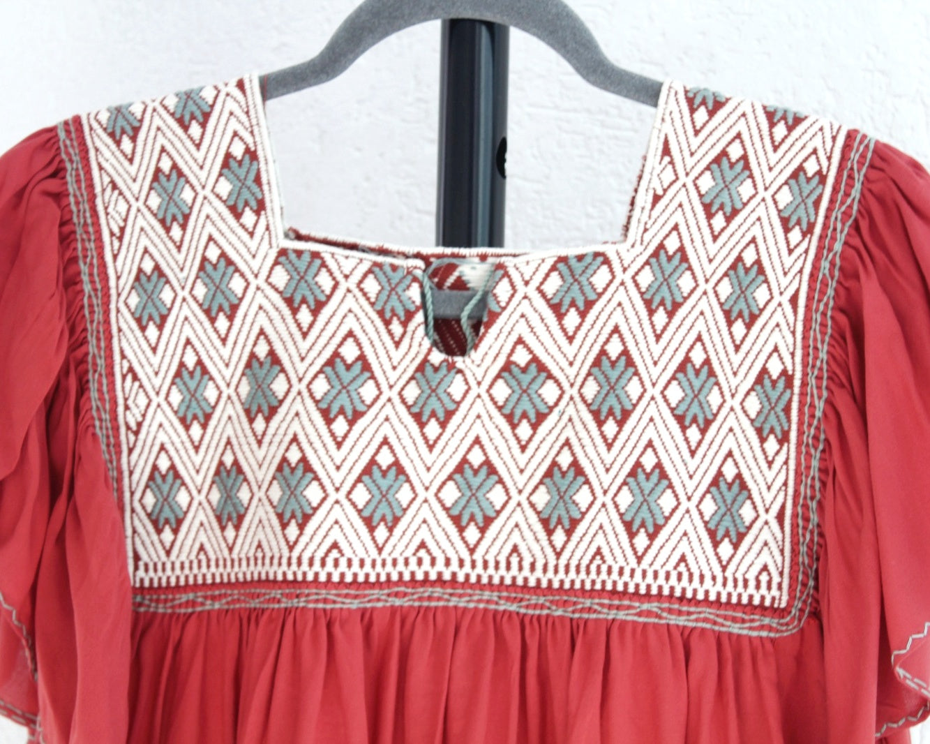 Blusa Juana Naranja Blanco Unitalla