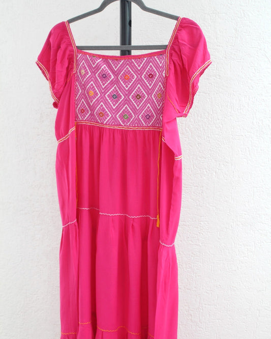 Vestido Gloria Rosa Mx  Ch  M L