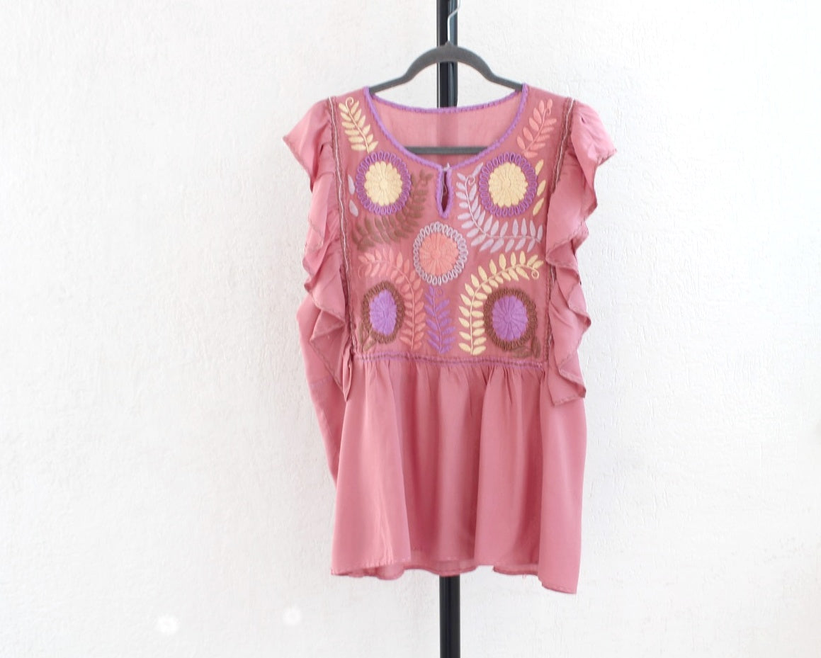 Blusa Celia Rosa XL -  XXL