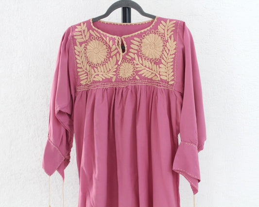 Blusa Mary Rosa Palo Beige