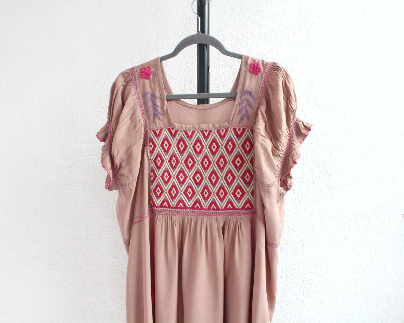 Blusa Juana Beige Rosa 2XL