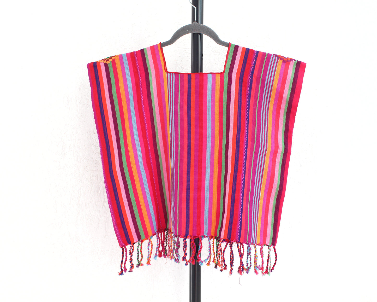 Top Telar de Cintura Rombos Rosa