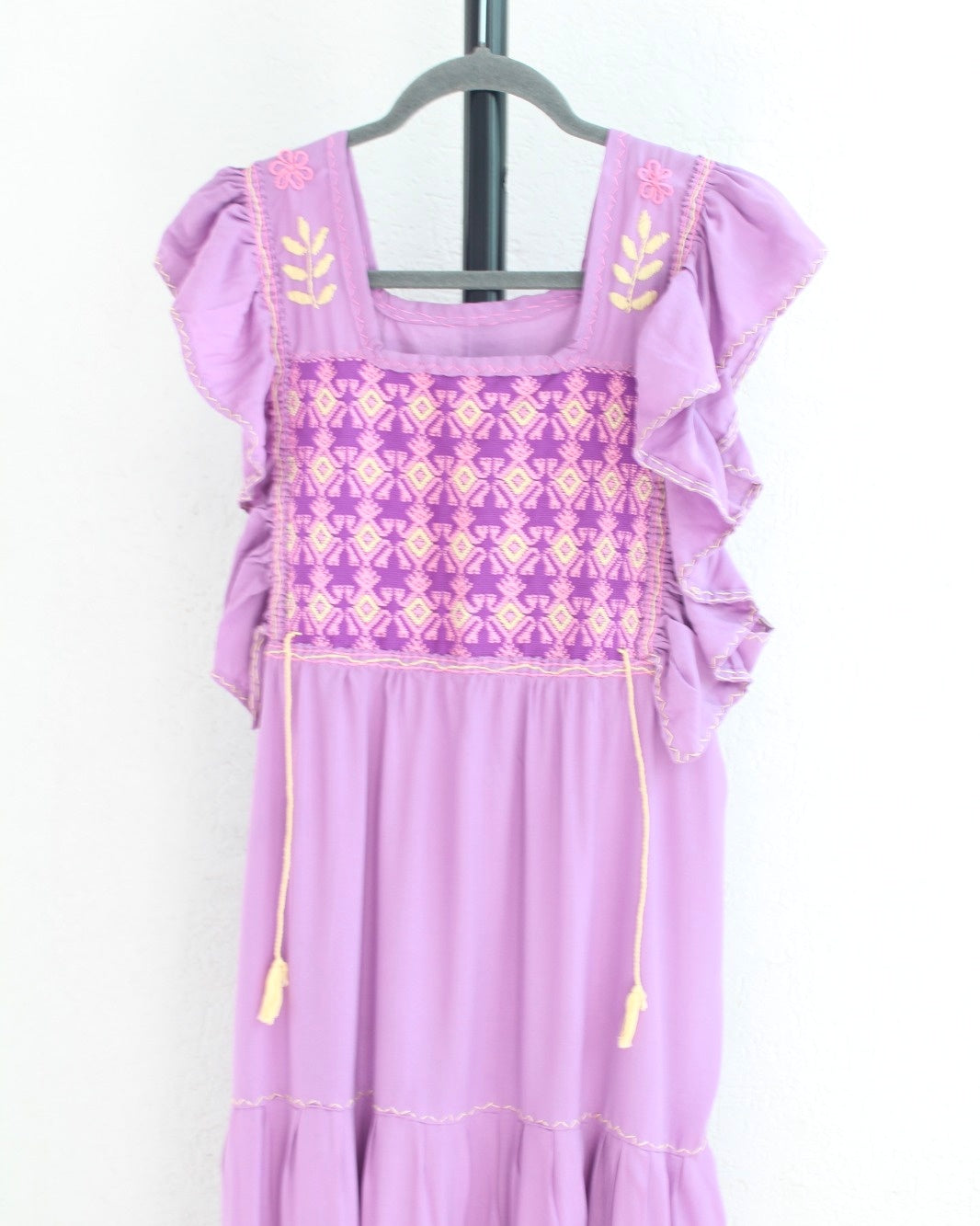 Vestido Josefina Lila Rosa Unitalla