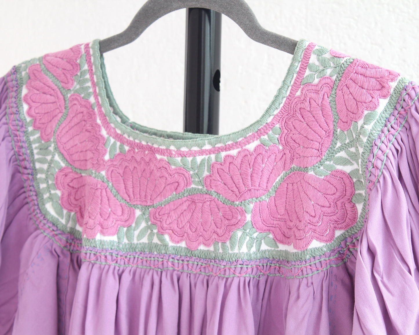 Blusa Aguacatenango Lila Rosa Menta