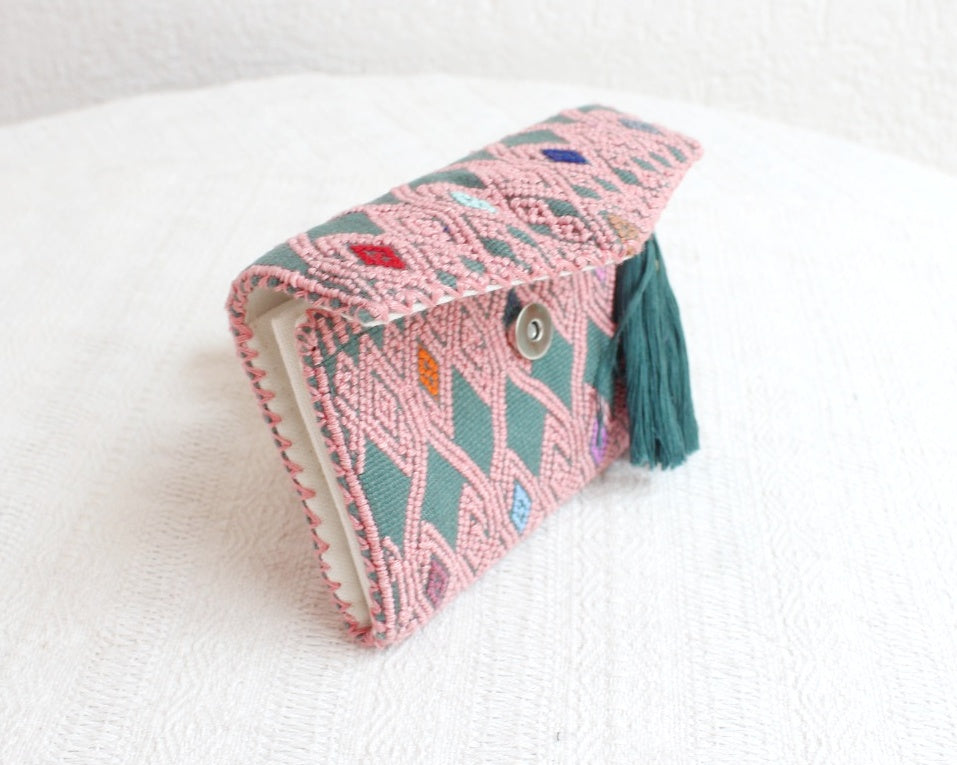Cartera Rizado Rosa Menta