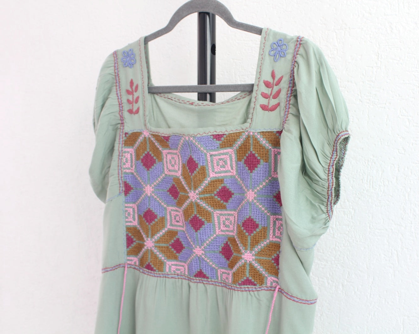 Blusa Maribel Menta Lila L XL
