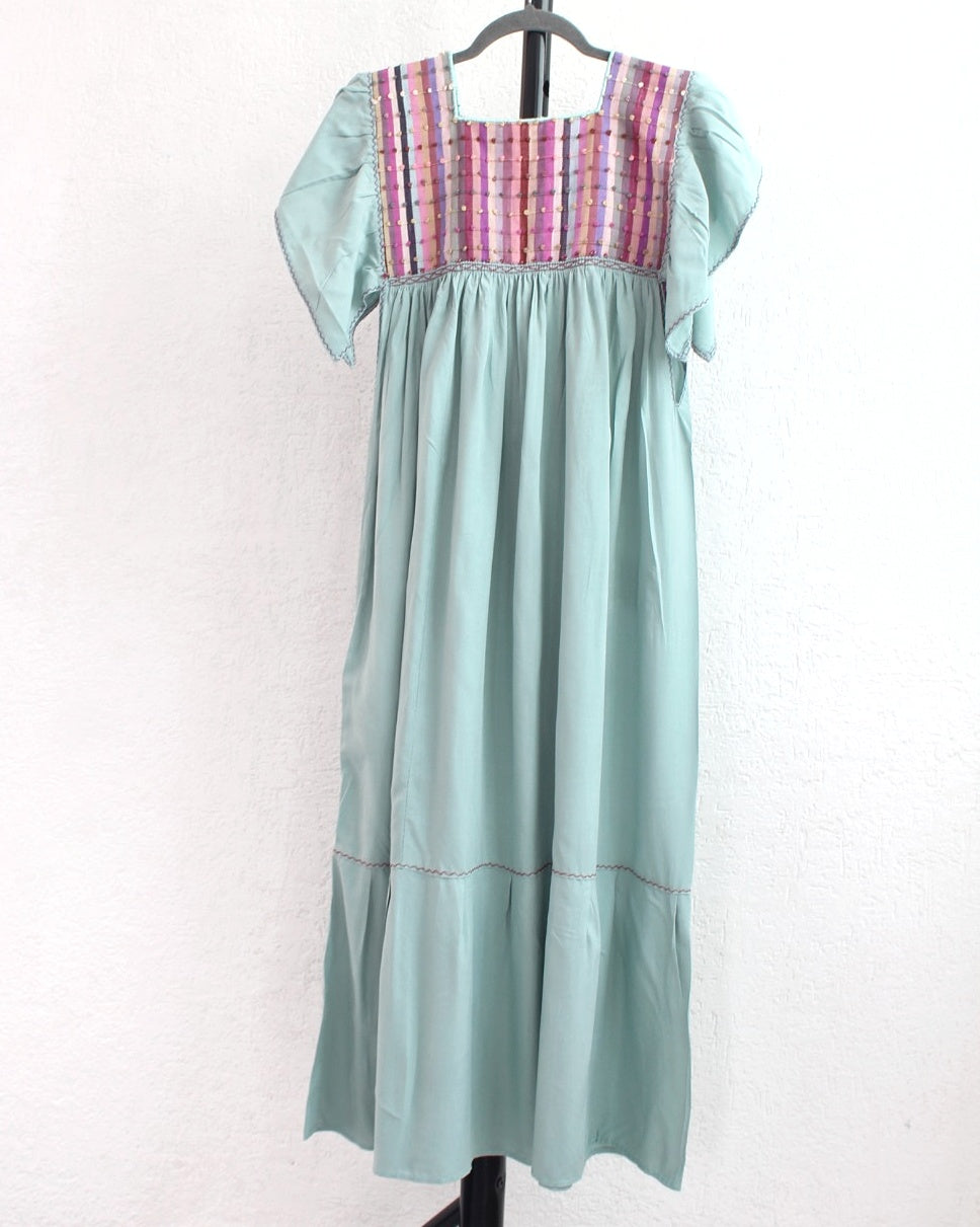Vestido Nuditos Menta Rosa