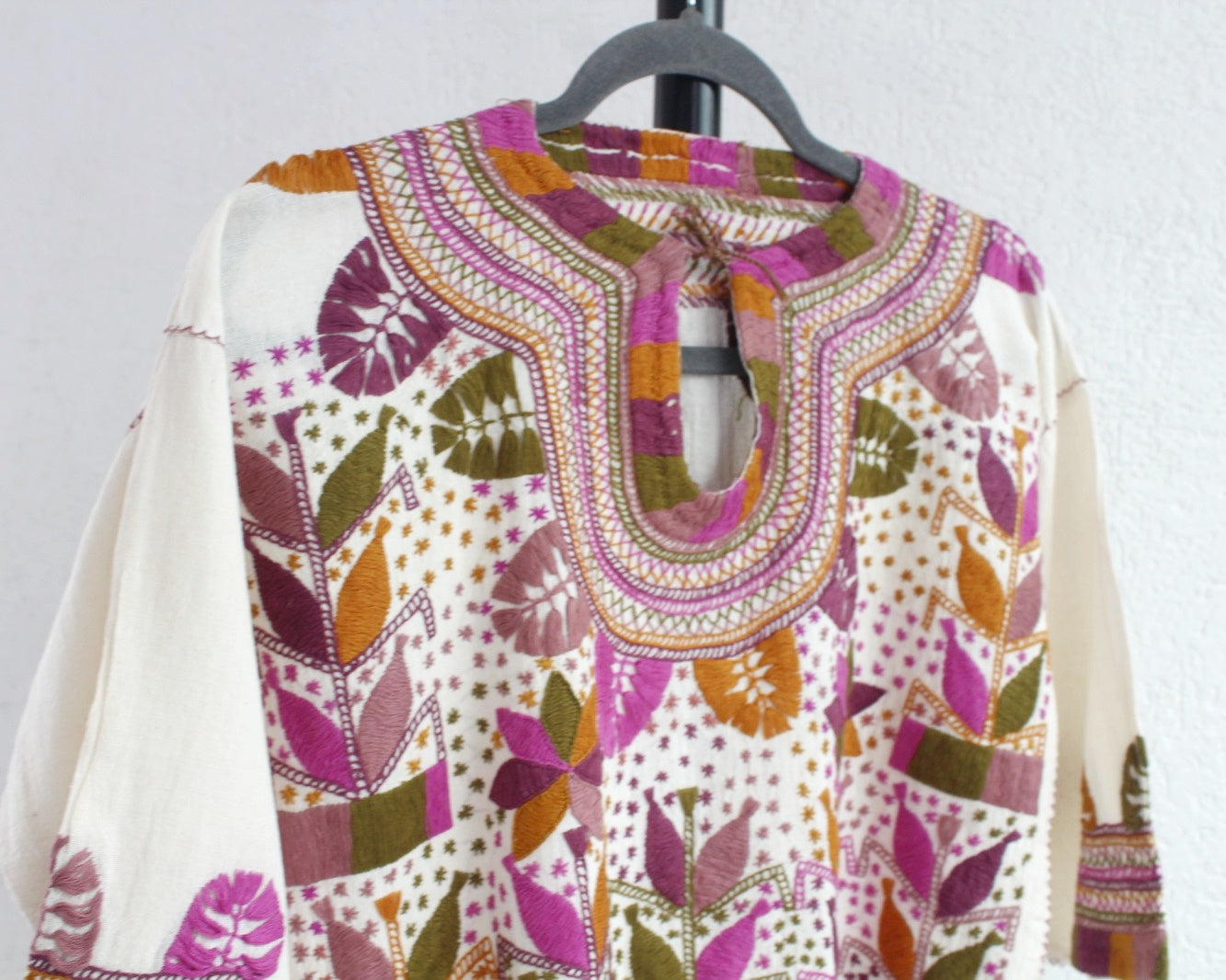 Blusa Milpa CH - M Mostaza Rosa Verde