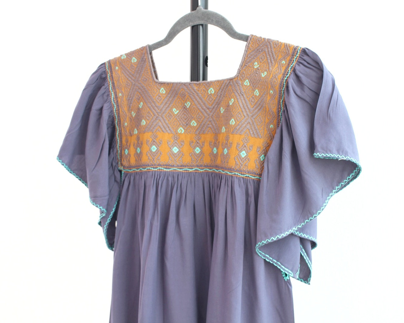 Blusa Juana Gris Amarillo Unitalla