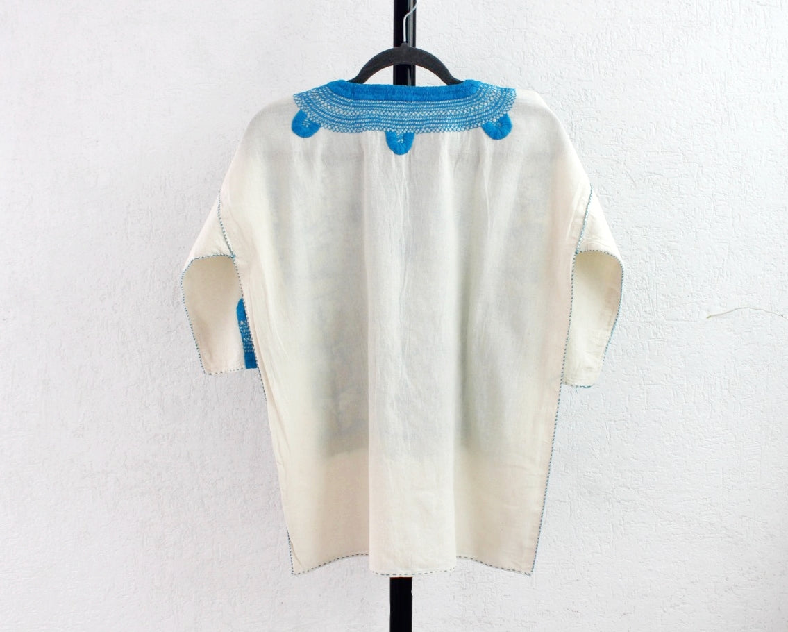 Blusa Milpa CH -M Azul Claro