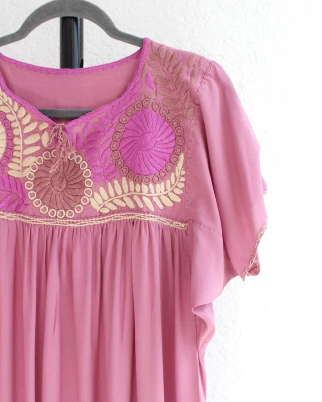 Vestido Rococo Rosa Beige  L , XL , 2XL