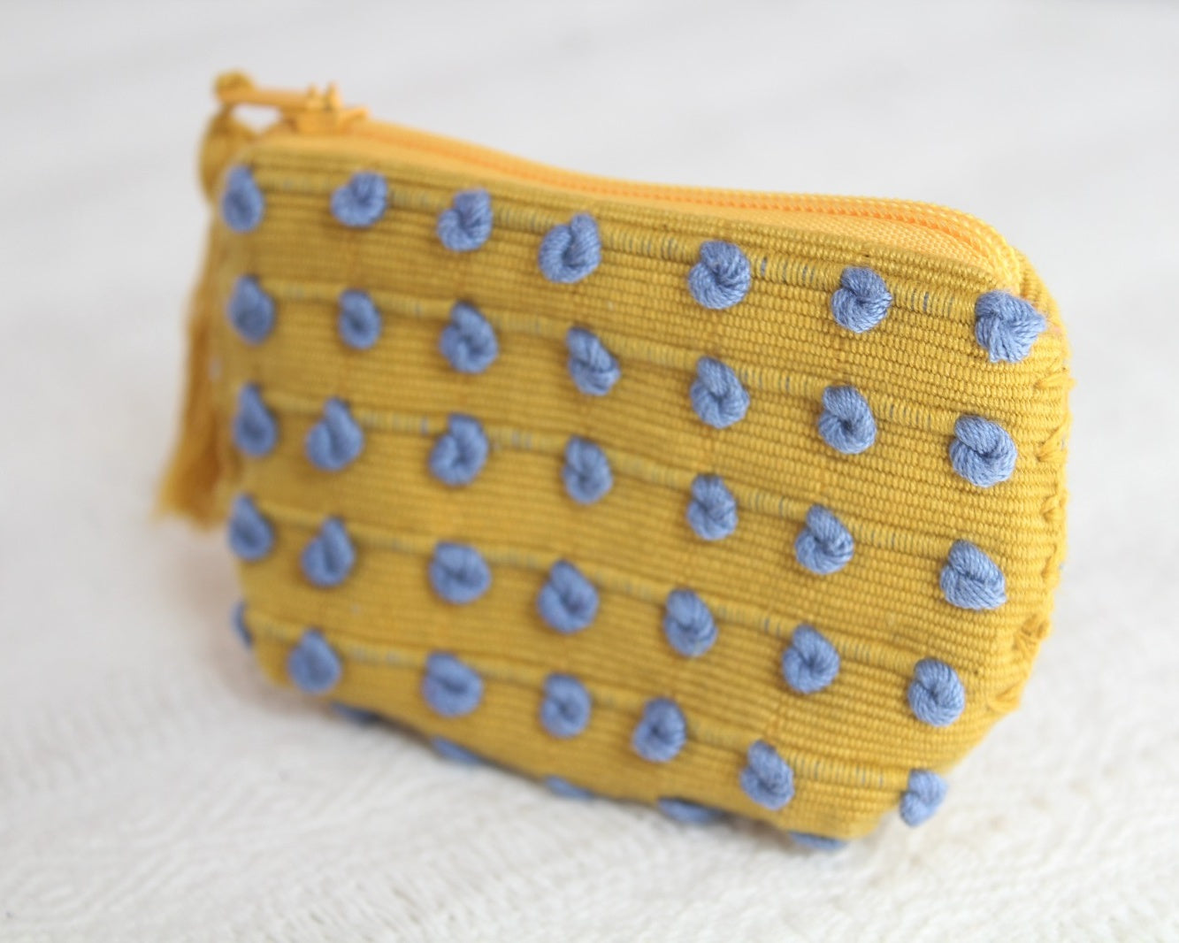 Mini Monedero Nuditos Amarillo Azul
